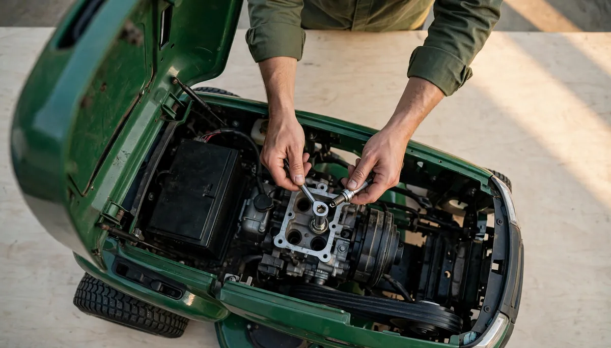 Comment réparer son tracteur tondeuse ?